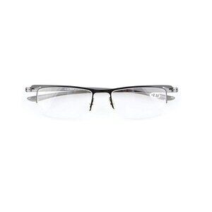 NWT EyeKepper Half Rim Reading Glasses Black Unisex 3.5 115233